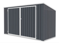 Přístřešek na popelnice DAVIS 8x3 studeně šedý - Hardmaister