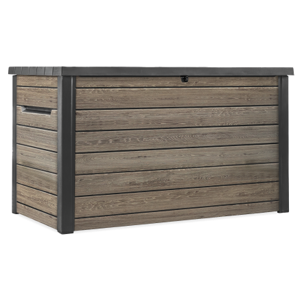 Palubní zahradní box Deco 870L Ashwood - Keter