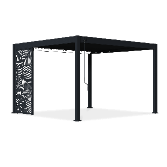 Dekorativní panel DECO 1,2 m pro pergolu ELEGANCE/DELUXE/FUSION Antracit - Gutroof