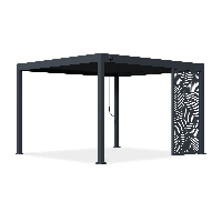 Dekorativní panel DECO 1,3 m pro pergolu ELEGANCE/DELUXE/FUSION Antracit - Gutroof