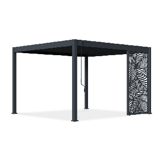 Dekorativní panel DECO 1,3 m pro pergolu ELEGANCE/DELUXE/FUSION Antracit - Gutroof