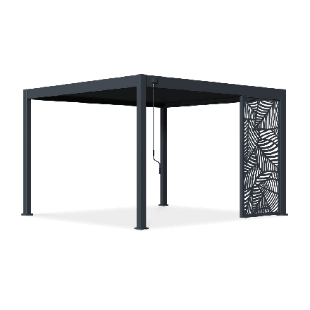 Dekorativní panel DECO 1,3 m pro pergolu ELEGANCE/DELUXE/FUSION Antracit - Gutroof