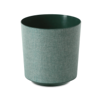 Dekorativní květináč GAMA 19cm textil avokádo - LAMELA