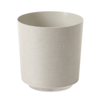 Dekorativní květináč GAMA 19cm textil bavlna - LAMELA