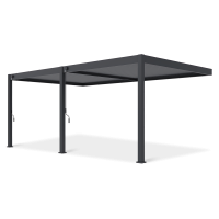 terasová pergola DELUXE Wall 3,6x6 antracit - Gutroof