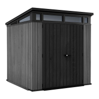 Kůlna na nářadí PENTHOUSE 7x7 Grey Signature Collection - Keter