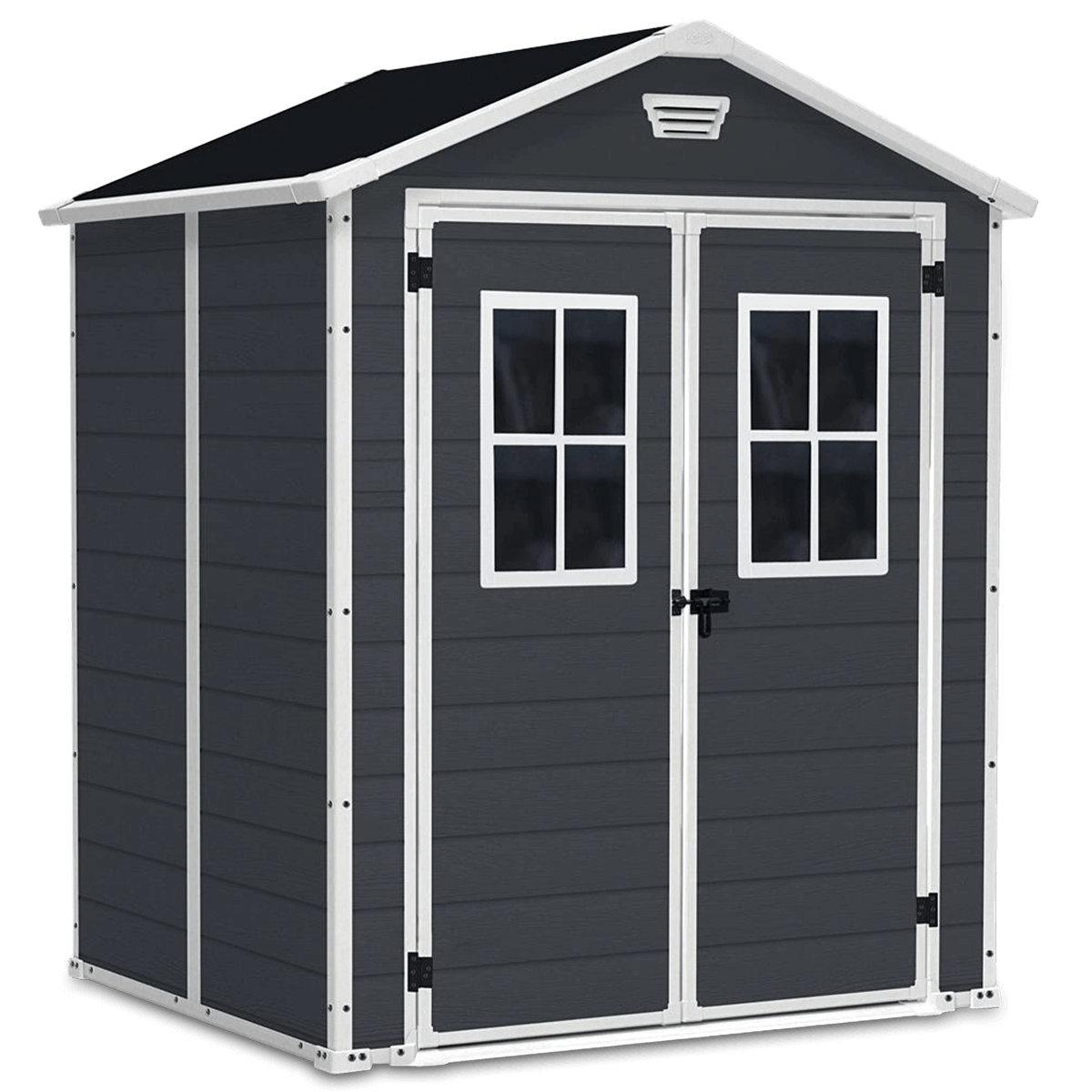 Kůlna na nářadí SCALA 6x5 DD Dark Grey - 185x152cm - KETER