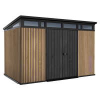 Zahradní domek Keter PENTHOUSE 11x7 hnědý