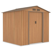 Zahradní domek VECTOR 7x6 Dub/Hnědá - Hardmaister