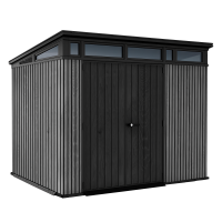 Kůlna na nářadí PENTHOUSE 9x7 Grey Signature Collection - Keter