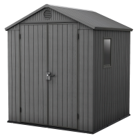 Zahradní domek DARWIN 6x6 Graphite - 190x182cm - KETER