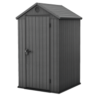 DARWIN 4x4 zahradní domek šedý - Keter