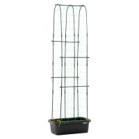 Květináč + stojan na pěstování okurek CUCU GROW BOX 60x30x178cm - CULTIVO