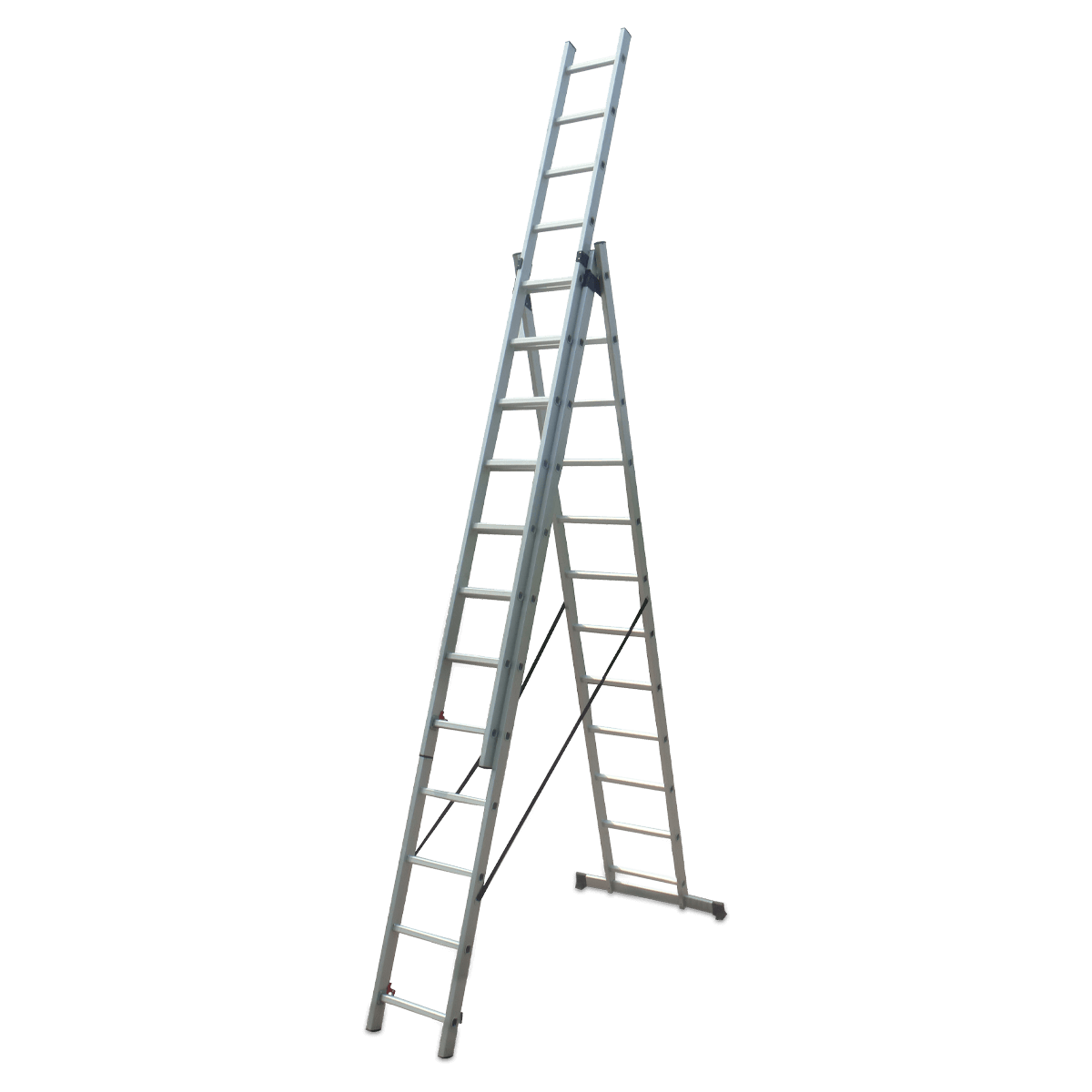 Hliníkový multifunkční žebřík 3x12 – HARDMAISTER
