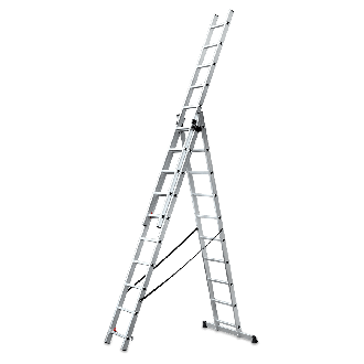 Multifunkční hliníkový žebřík 3x10 – HARDMAISTER