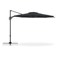 Velký zahradní slunečník LIFE 310 SIDE Antracit - Doppler