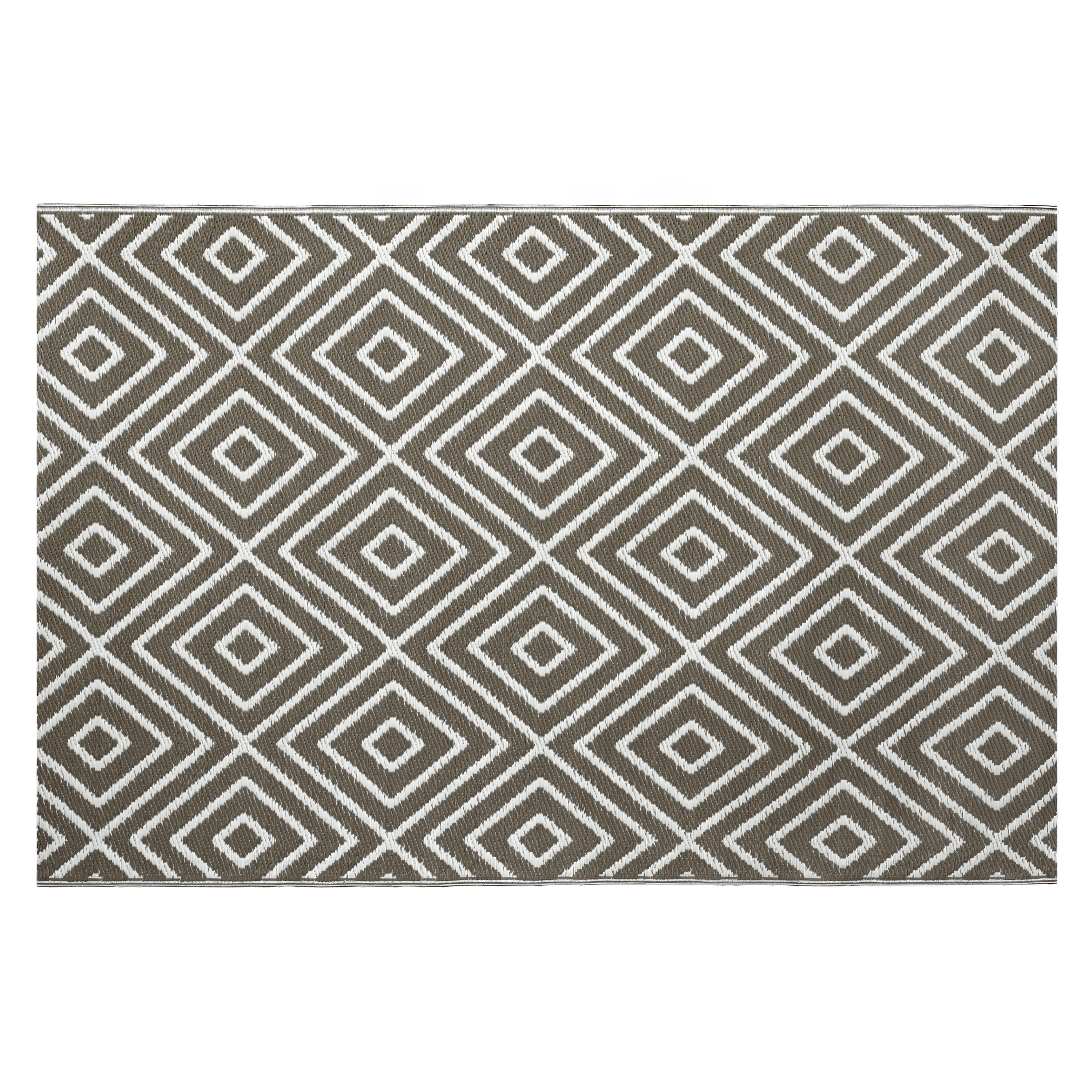 Venkovní koberec Diamond Taupe 180x270cm - MoodMe