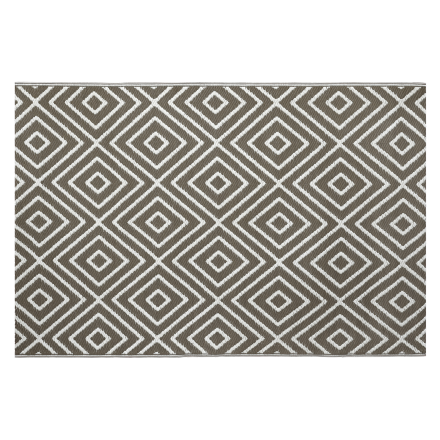 Venkovní koberec Diamond Taupe 180x270cm - MoodMe