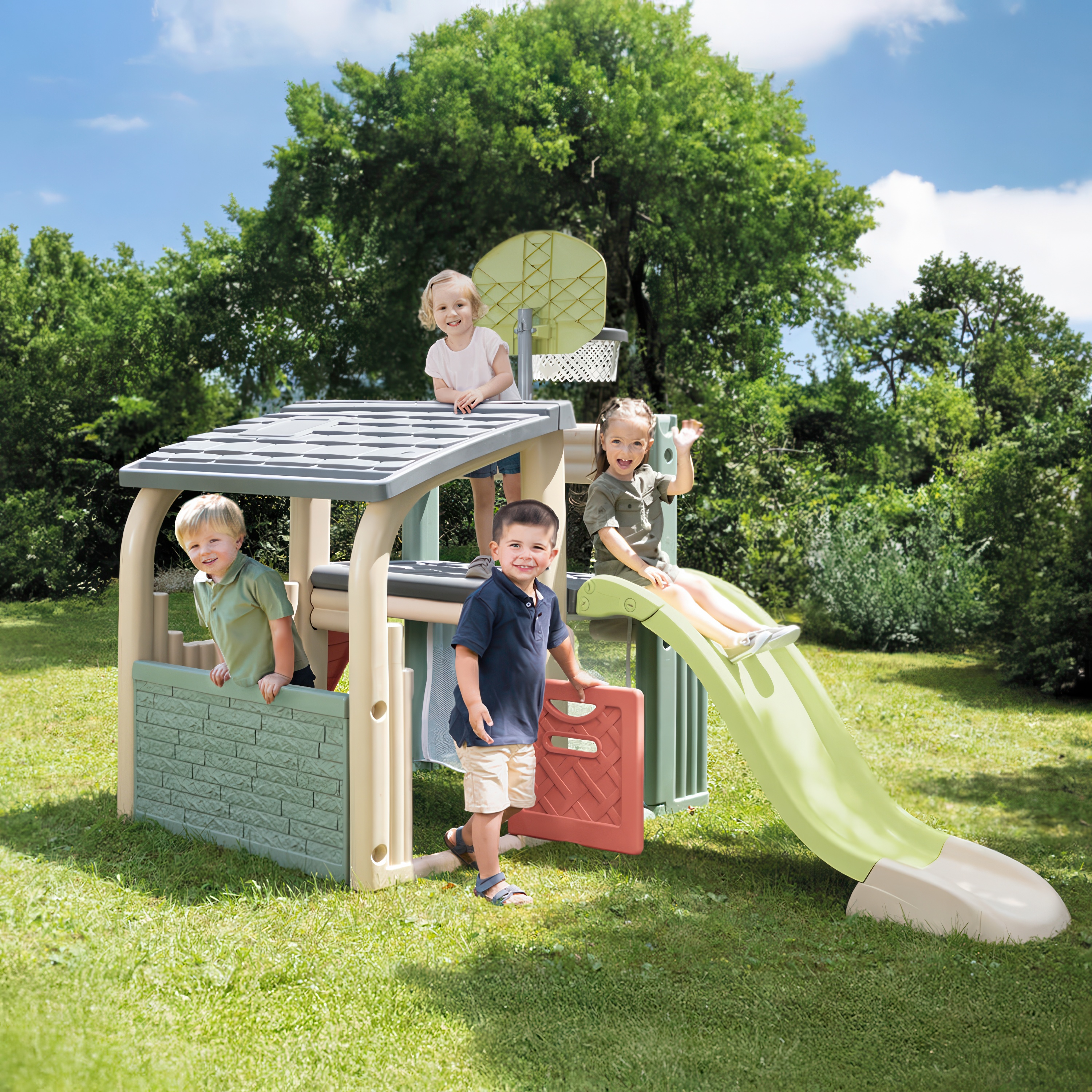 Hrací centrum 284x203x176cm - Smoby 