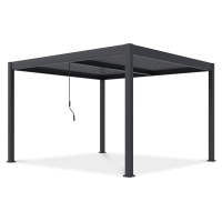 Zahradní pergola ELEGANCE DUO 3,6x4 Antracit - Gutroof