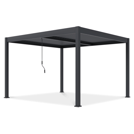 Zahradní pergola ELEGANCE DUO 3,6x4 Antracit - Gutroof