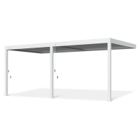 Zahradní pergola ELEGANCE WALL 3x6 White - Gutroof