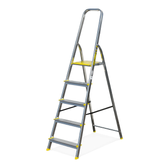 Hliníkový žebřík pětistupňový BS-DA5 150kg - BAYERSYSTEM