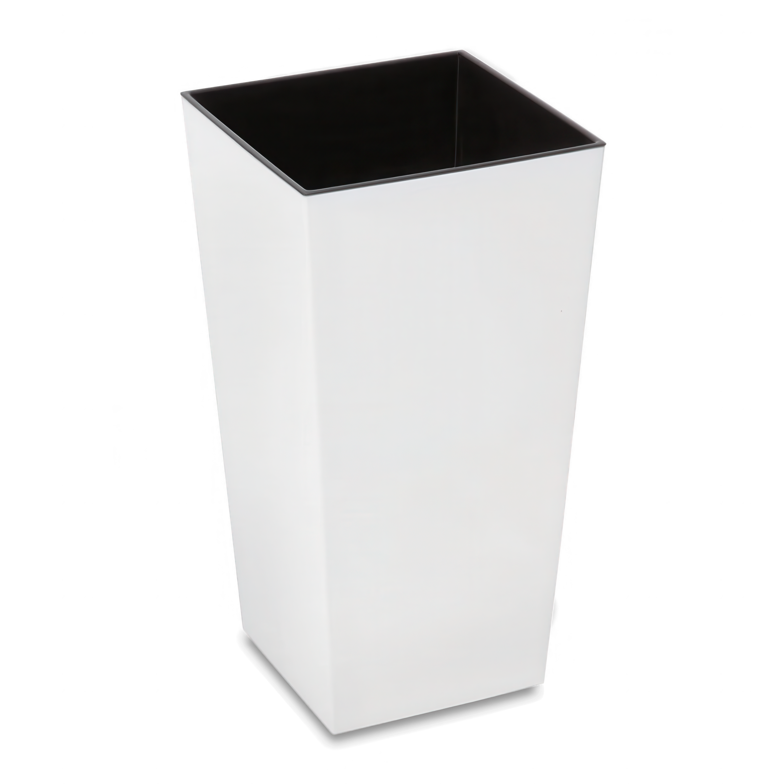 Doniczka FINEZJA 25x25cm biała - LAMELA