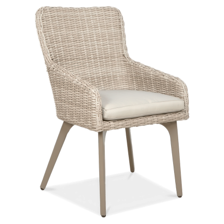 Křeslo MILANO Light Beige Technorattan