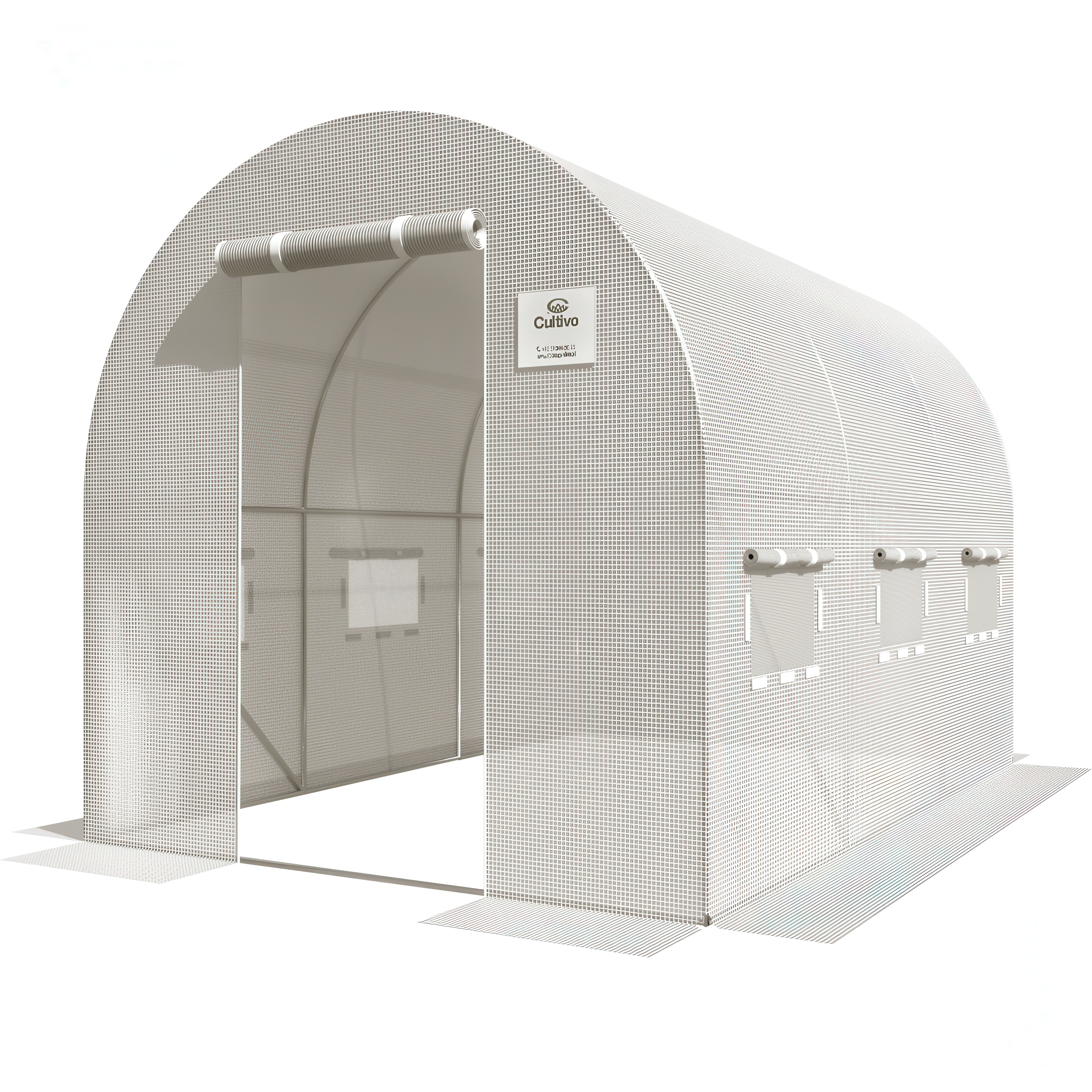 Tunel Foliowy 2x3x2 - 6m2 Biały z nasionami gratis