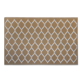 dywan ogrodowy we wzorze plastra miodu