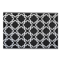 Venkovní koberec MoodMe Pearl Black 120x180 cm