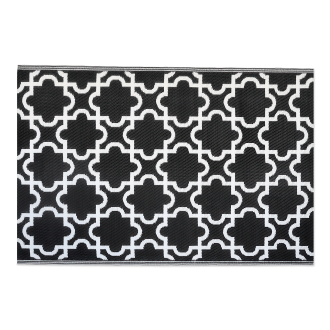 czarny dywan zewnętrzny