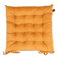 Polštář PIERRE 43x43, hořčicová - MOODME