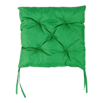 Zielona poduszka na krzesła ogrodowe