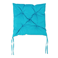 Polštářek na zahradní židli Curacao Blue 40x40cm - MOODME