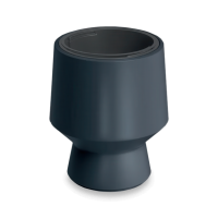 Zahradní dekorativní květináč HEOS 34x43cm antracit - PROSPERPLAST