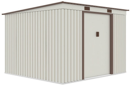 Kůlna na nářadí OREGON 261x241cm béžová - Hardmaister