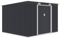 Kůlna na nářadí OREGON 261x241cm studená šedá - Hardmaister