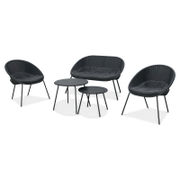 Zahradní set AMBER CAFFE Graphite - Focus Garden