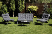 Zahradní set VISTA CAFFE Dark Grey - Focus Garden