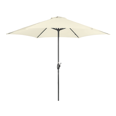 rozłożony parasol w kolorze beżowym od Doppler