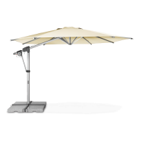 Zahradní slunečník Doppler PROTECT 400 P béžový