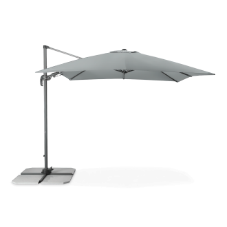 Doppler RAVENNA AX 275x275 Světle šedý zahradní slunečník