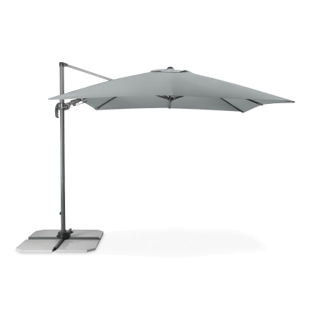 Doppler RAVENNA AX 275x275 Světle šedý zahradní slunečník