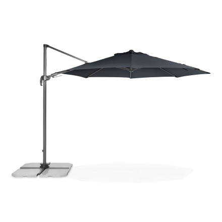 Doppler RAVENNA AX 330 Antracitový deštník na výložníku