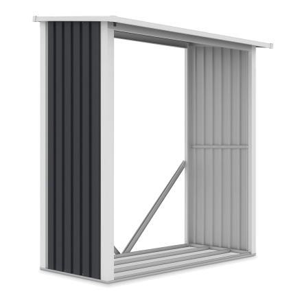 Zahradní přístřešek DENVER 182x89cm Cold Grey - Hardmaister