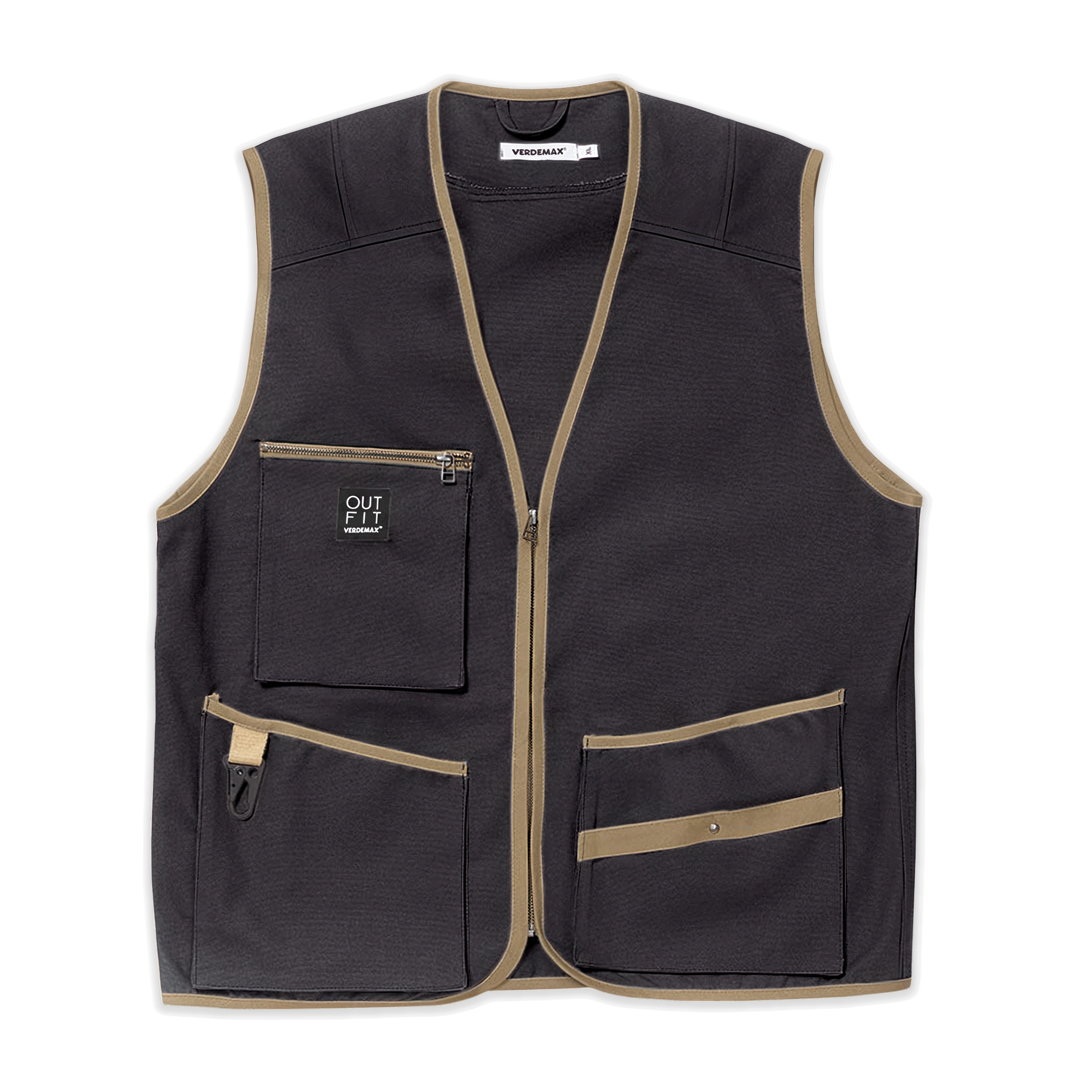 Kamizelka męska do ogrodu CORNIOLO Antracite, rozm XL - Verdemax