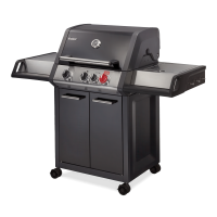 Plynový gril Monroe Black PRO 3K Turbo - ENDERS