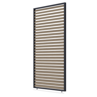Horizontální lamelový panel pro pergolu ELEGANCE/DELUXE/FUSION 1.3 m Woodgrain - Gutroof